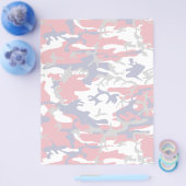 Tarnung, Blau Weiß Rot Grau, Militär, Armee Flyer (Einzeln)