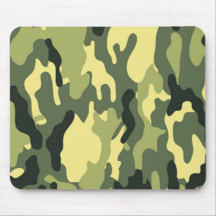 Tarnung Camping Jagd Grün Camouflage Mousepad