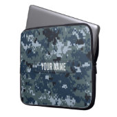 Tarnung der Marine-NWU kundengerecht Laptopschutzhülle (Vorderseite Links)