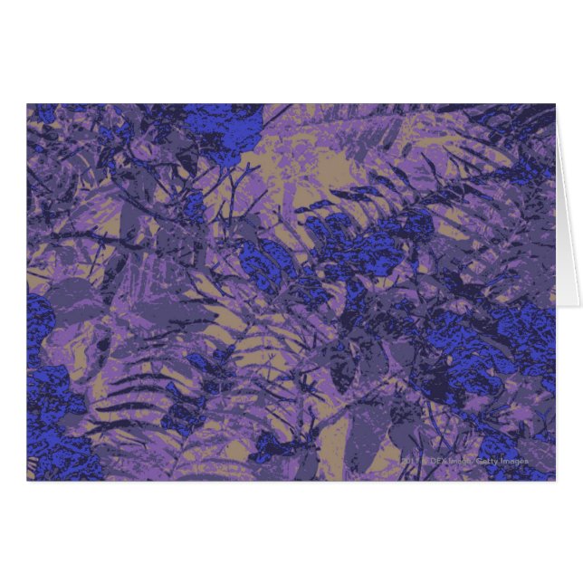 Tarnung gegen blaue Blume (Vorderseite (Horizontal))