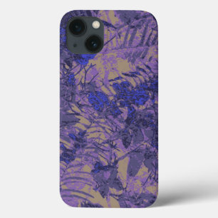 Tarnung gegen blaue Blume Case-Mate iPhone Hülle