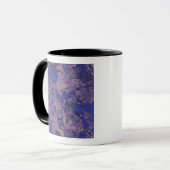 Tarnung gegen blaue Blume Tasse (Vorderseite Links)