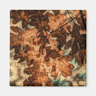 Tarnung Herbstleaves Orange Fall Foliage Magnet