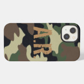 Tarnung im Wald iPhone 6 Hülle (Rückseite (Horizontal))