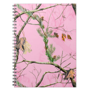 Tarnung Jagd Mädchen Notizbuch mit rosa Camo Notizblock