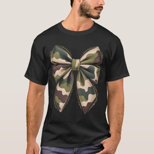 Tarnung Kokette-Bogenjagd T-Shirt (Vorderseite)