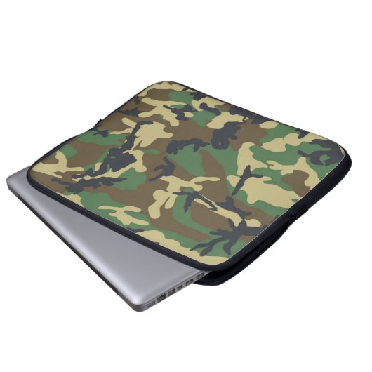 Tarnung Laptop-Sieb Laptopschutzhülle (Vorne Knopf)