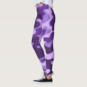 Tarnung lila leggings (Links)
