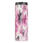 Tarnung Pink Thermosbecher (Rückseite)