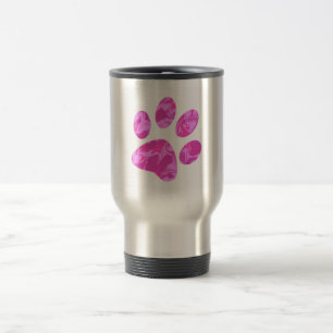 Tarnung Rosa Pfote Reisebecher