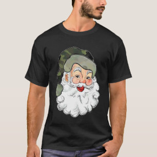 Tarnung Santa Frohe Weihnachten Kinder Tarnung Lus T-Shirt