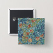 Tarnung und Blumen Button (Vorne & Hinten)