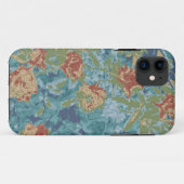 Tarnung und Blumen Case-Mate iPhone Hülle (Rückseite (Horizontal))