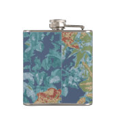 Tarnung und Blumen Flachmann (Rückseite)