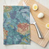 Tarnung und Blumen Geschirrtuch (Viertel Falte)