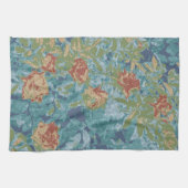 Tarnung und Blumen Geschirrtuch (Horizontal)