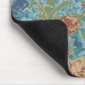 Tarnung und Blumen Mousepad (Ecke)