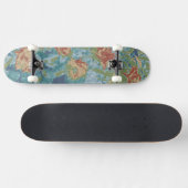 Tarnung und Blumen Skateboard (Horizontal)