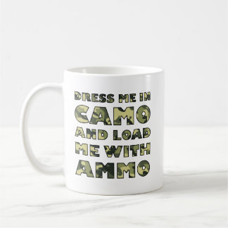 Tarnung und Munition Lustiger Jagdbecher Kaffeetasse