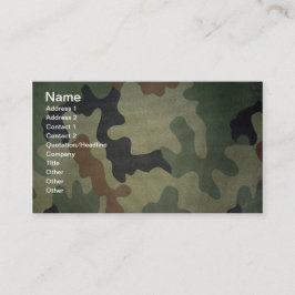 Tarnung Visitenkarte