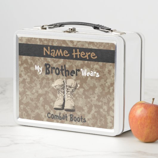 Tarnungs-Brotdosen Metall Brotdose (Beispiel)