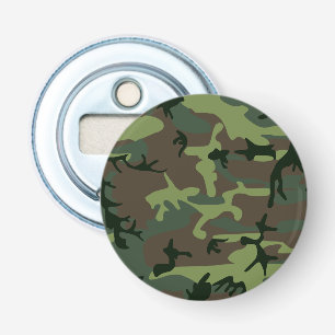 Tarnungs-Camouflage-Grün-Brown-Muster Flaschenöffner