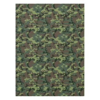 Tarnungs-Camouflage-Grün-Brown-Muster Tischdecke