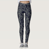 Tarnungs-Camouflage-Marine-blaues Grau Leggings (Vorderseite)