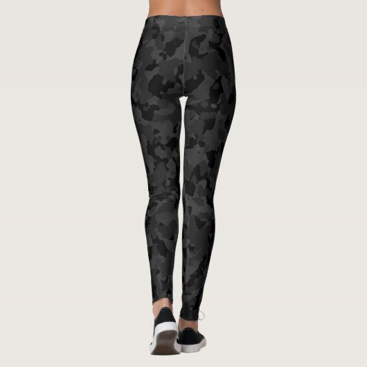 Tarnungs-großes dunkles leggings (Rückseite)