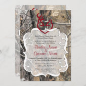 Tarnungs-Hochzeits-Einladung Einladung (Vorne/Hinten)