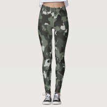 Tarnungs-Leggings-Entwurf
