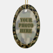 Tarnungs-Rahmen-Verzierung (2-sided) Keramik Ornament (Links)