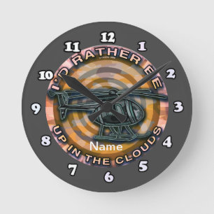 Tarnwolken Hubschrauber Uhr