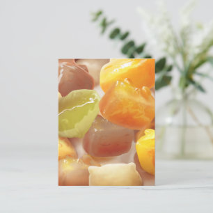 Taro Ball Dessert Illustration Ankündigungspostkarte