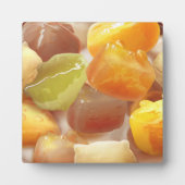 Taro Ball Dessert Illustration Fotoplatte (Vorderseite)