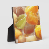 Taro Ball Dessert Illustration Fotoplatte (Vorderseite)