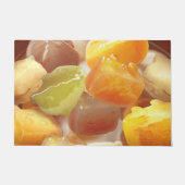 Taro Ball Dessert Illustration Fußmatte (Vorderseite)