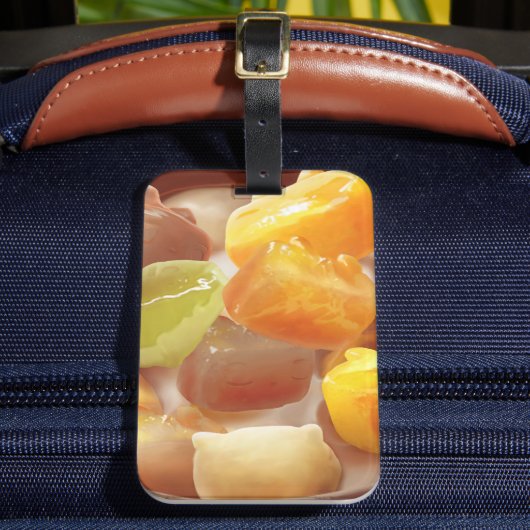 Taro Ball Dessert Illustration Gepäckanhänger (Vorderseite Insitu 2)