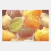 Taro Ball Dessert Illustration Geschenkpapier Set (Vorderseite 3)