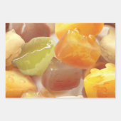 Taro Ball Dessert Illustration Geschenkpapier Set (Vorderseite 2)
