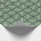 Taro Elephant Ohr Pflanze Blätter Geschenkpapier (Ecke)