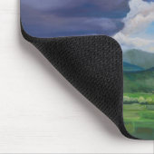 Taro Fields Hanalei Hawaii Ölgemälde Mousepad (Ecke)