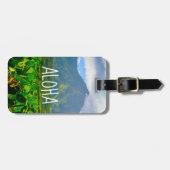 Taro Fields, Hanalei, Kauai, Hawaii Gepäckanhänger (Vorderseite horizontal)