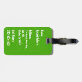 Taro Fields, Hanalei, Kauai, Hawaii Gepäckanhänger (Rückseite horizontal)