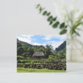 Taro Garden in Limahuli Garden, Kauai Postkarte (Stehend Vorderseite)