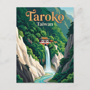 Taroko-Nationalpark Taiwan Postkarte