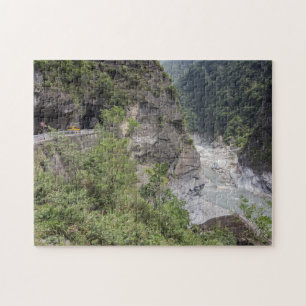Taroko-Nationalpark Taiwan. Puzzle