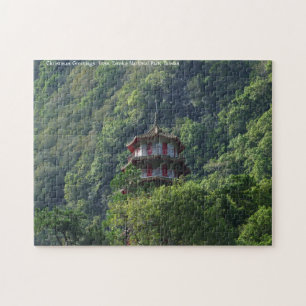 Taroko-Nationalpark Taiwan. Puzzle