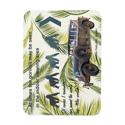 Taronga Park Zoo Sydney Magnet (Vertikal)