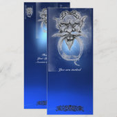TAROT/ANTIQUE GROTESQUE FANTASY EINLADUNG (Vorne/Hinten)